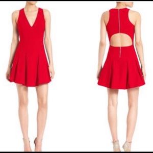 Elizabeth and James red Sabine dress size 2 NWT